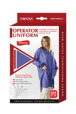 White Smoke Donna Operator Uniform Snap Front Closure (2X-4X) #3636 Black