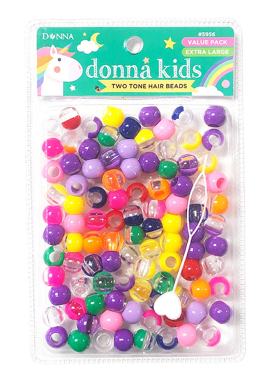 Donna Kids Two Tone Bead Value Pack #5956 Asst - pc