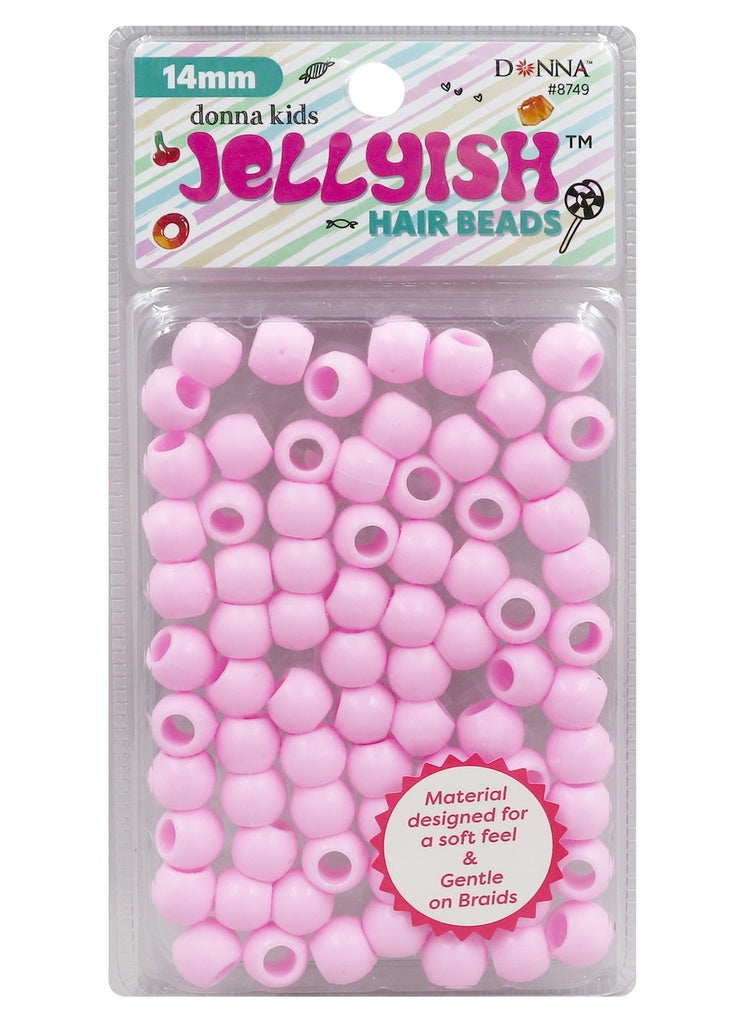 Donna Kids 14mm Jellyish Beads #8749GP Pink -pc
