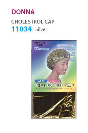 Donna Cholestrol Cap #11034 (Silver) -dz