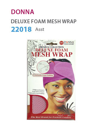 Donna Deluxe Foam Mesh Wrap (Assort) #22018-dz