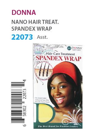Donna Nano Hair Treat. Spandex Wrap #22073 Asst -dz