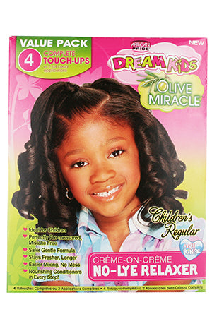 Dark Slate Gray Dream Kids O.M. No-Lye Relaxer (4 Retouches) - Regular#17