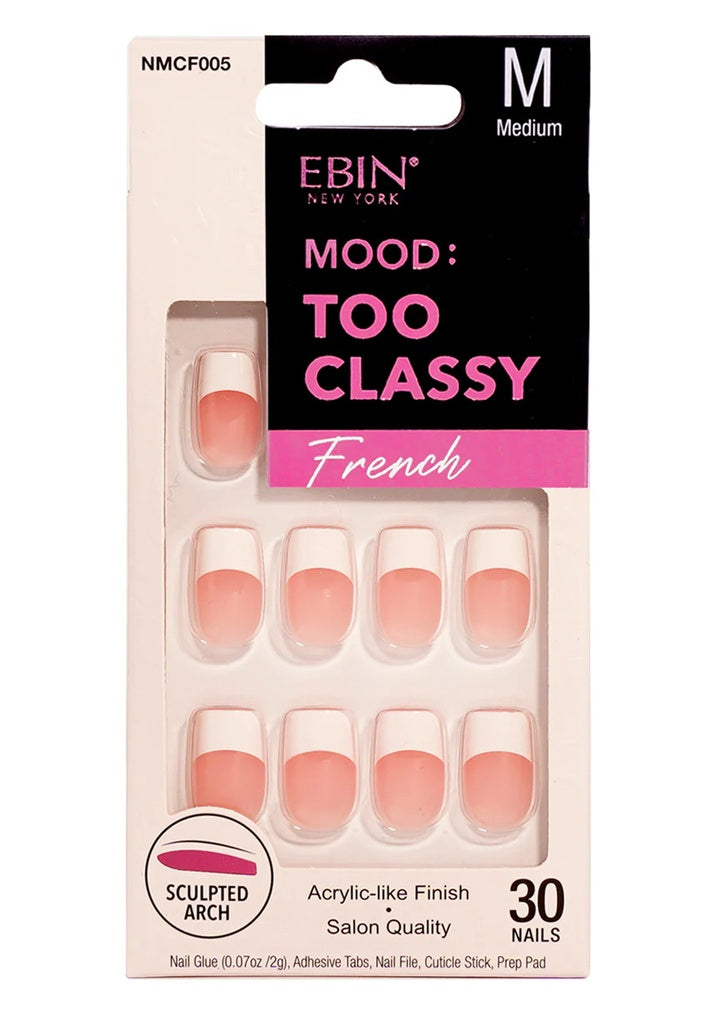 Ebin Nail Mood: Too Classy French - 005 #NMCF005 (M)