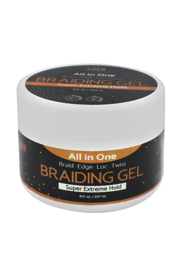 EDEN All in One Braiding Gel_ Super Extreme Hold (8 oz) #43