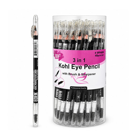 White Smoke Eden 3-In-1 Kohl Eye Pencil (48 pc/Jar) -Jar