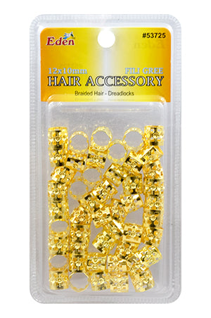 Eden Blister(12x10mm) Flligree Tube Gold pk#53725G