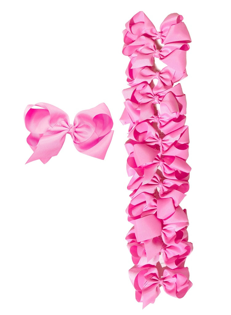 Eden Bow Hair Accessory (5cm) #64705 L-Pink -dz
