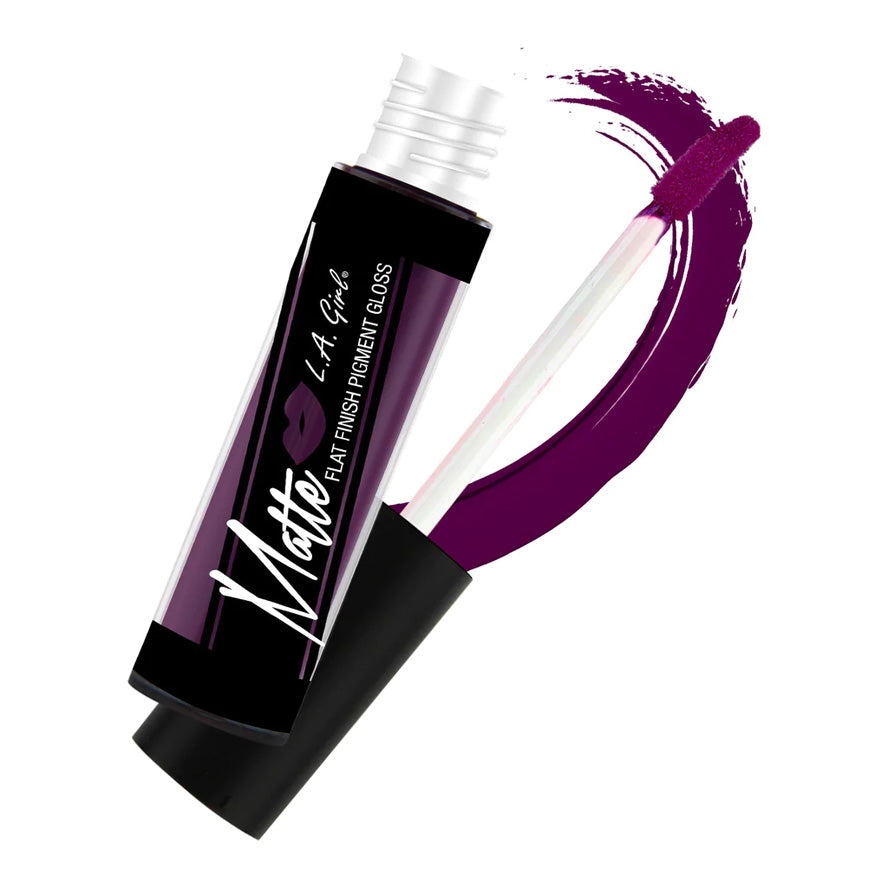 L.A Girl Matte Pigment Lipgloss #GLG846 Black Currant
