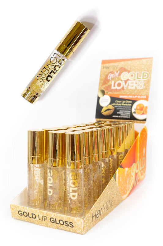 White Smoke HERMINE Lip Oil-Gold Lovers-Vitamin C scent(24pc/box) #12