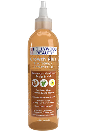 White Smoke Hollywood Hair Growth Plus Hy/Anti Frizz Oil-Jojoba(4oz) #93