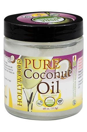 Black Hollywood Beauty Pure Coconut Oil(4oz) #78