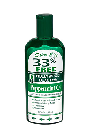 White Smoke Hollywood Beauty Peppermint Oil (8oz)#63