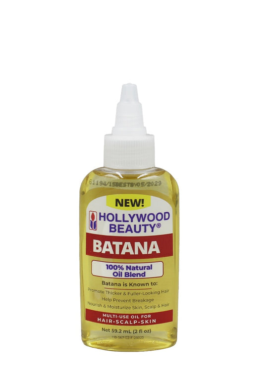 White Smoke Hollywood Beauty BATANA Oil for Hair,Scalp,Skin (2 oz) #100