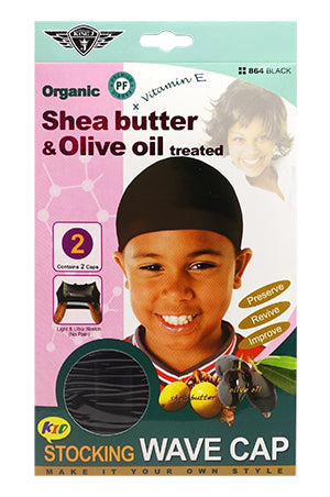 King.J Organic kid Stocking Wave Cap#864Black-dz