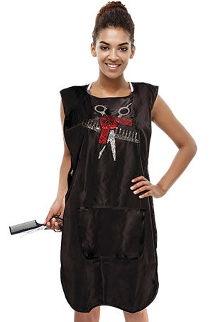 Liz Apron AF1-DRYER on Grooners Rhinestone #LIZ98861-BLACK-pc