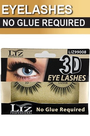 EYELASHES 3D #LIZ99008 (No Glue Required)