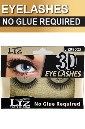 EYELASHES 3D #LIZ99025 (No Glue Required)