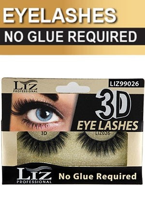 EYELASHES 3D #LIZ99026 (No Glue Required)