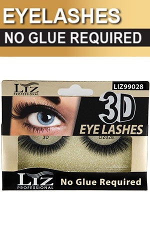 EYELASHES 3D #LIZ99028 (No Glue Required)
