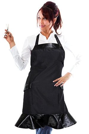 Liz Apron STYLIST-COCKTAIL #LIZ99362-BLACK-pc