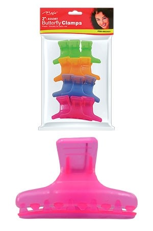 Magic Butterfly Clamps 2" - Assort #BU2AST -pk