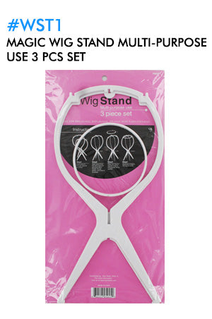 Magic Wig Stand Multi-Purpose use 3 pcs set #WST1-pc