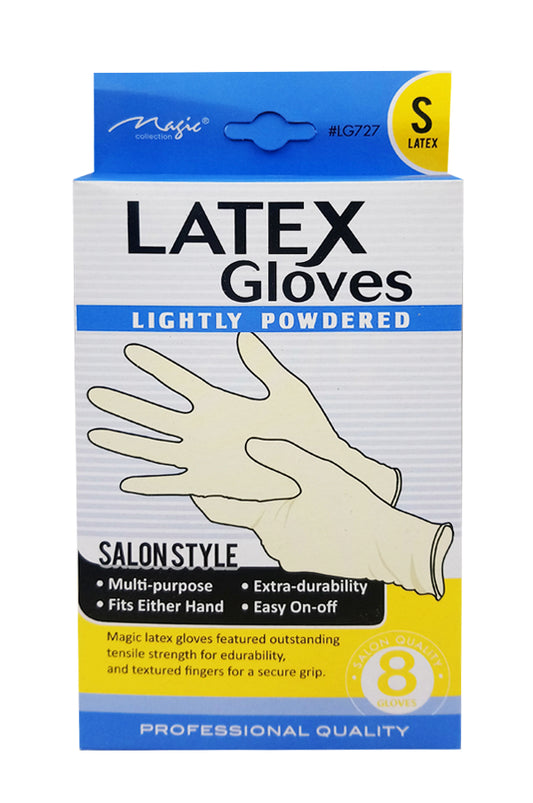 Light Gray Magic Latex Gloves (S) -8pc/pk