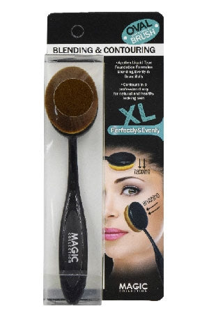 Black Magic Oval Blending&Contour Brush-XL(12pc/ds) #MTO003XL-ds
