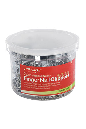Magic Finger Nail Clipper (72pc/jar) #NC504 - Jar