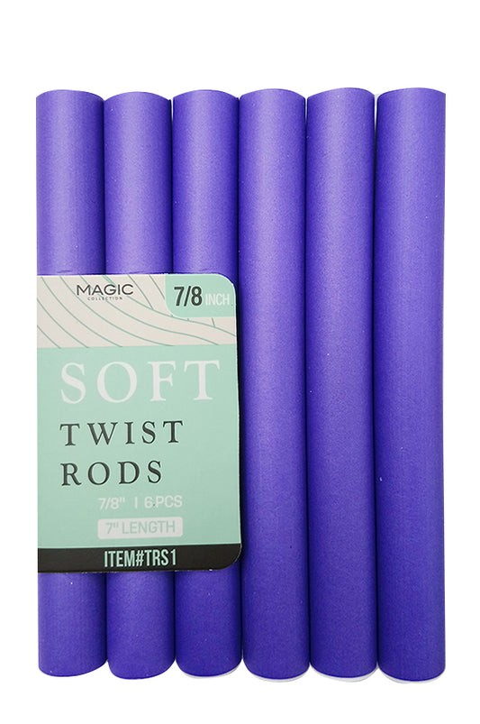 Magic Soft Twist Rods 7/8" Purple #TRS1 - pc