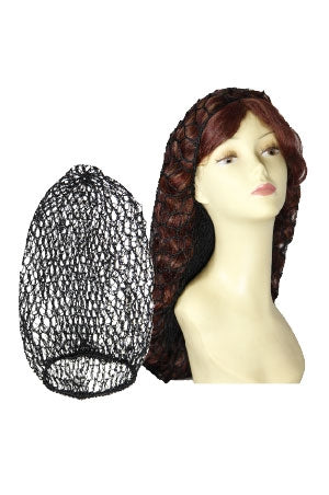 White Smoke Magic Long Fish Hair Net [Jumbo] Black #FSH2BLA-dz
