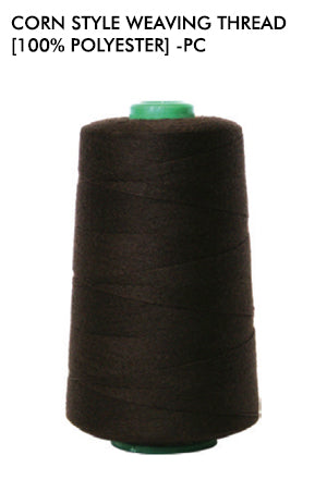 Corn Style Weaving Thread [100% Cotton] #1425(5700m)-Black -pc