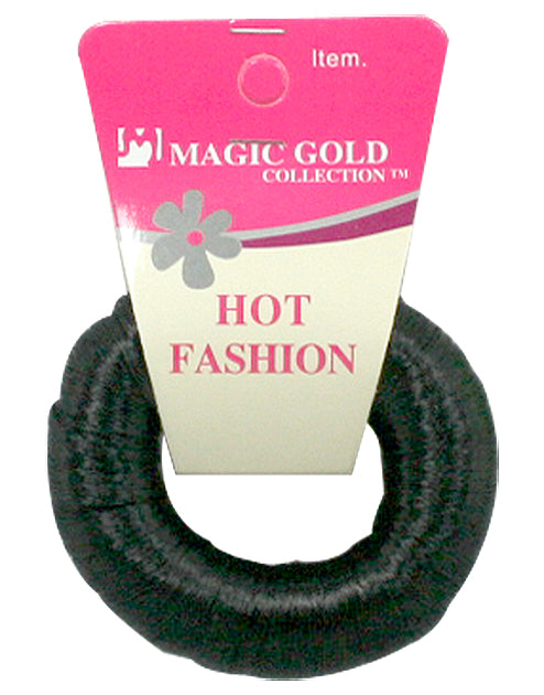 Magic Gold Hair Ring #2437 Black - dz