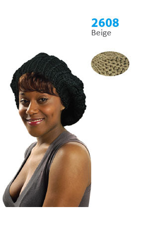 Winter Hat #2608 Beige - pc