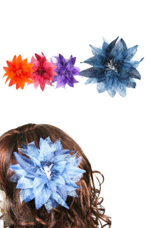 Flower Hair Clip 3in1 [Flower] #3079 -dz