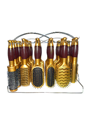White Smoke Magic Gold Brush #3399- pc