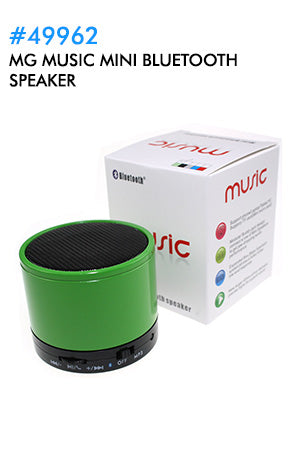 White Smoke MG Music Mini Bluetooth Speaker #49962-pc
