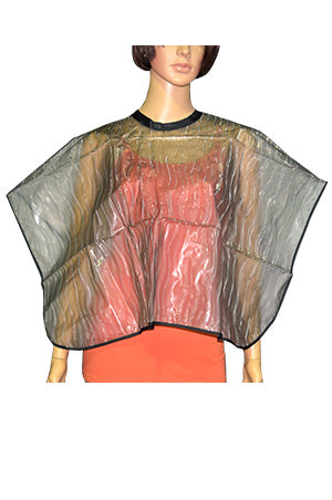 White Smoke Salon Shampoo/Cutting Neck Cape #6638-pc