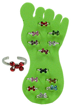 Toe Ring (12 rings) #2677 Ribbon