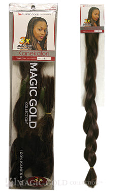 3X Kanekalon Braid