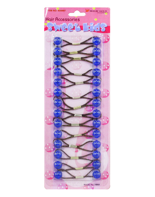 Thistle Magic Gold Bubble Round #904497 Blue(S) -pc
