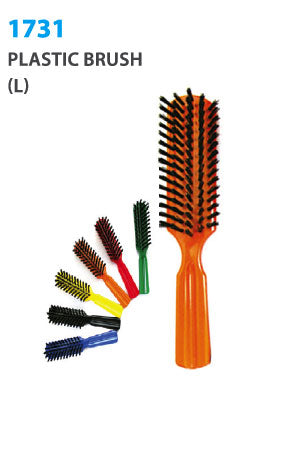 White Smoke Magic Gold Plastic Brush (L) #1731 -dz