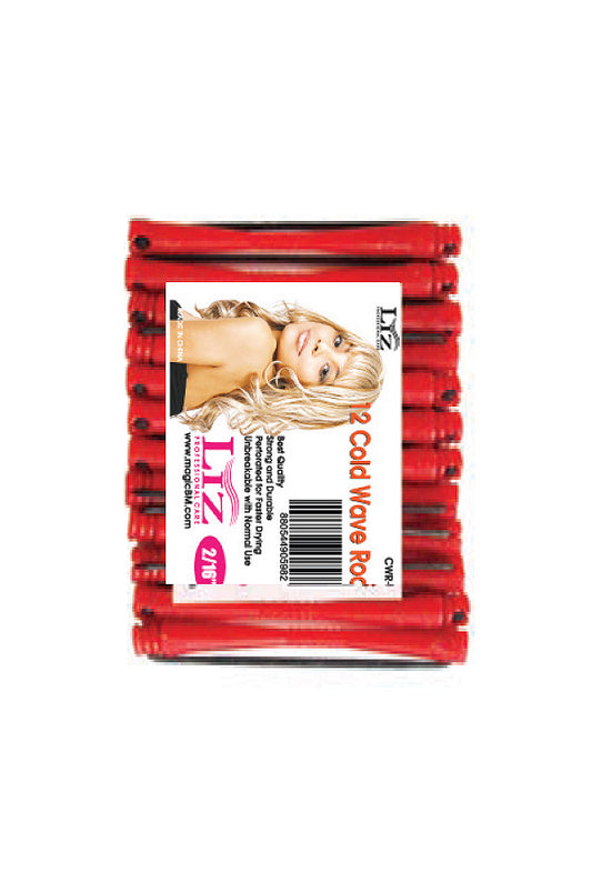 White Smoke Magic Gold Cold Wave Rods [Long 2/16" Red] #CWR-15 -dz