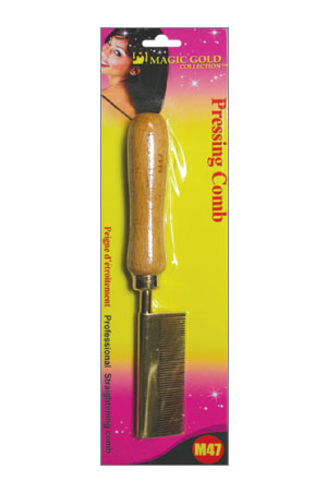 Gold Magic Gold Pressing Comb #M47 Fine Teeth