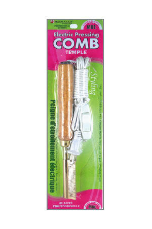 Yellow Green Magic Gold Electric Pressing Comb #M0E-pc
