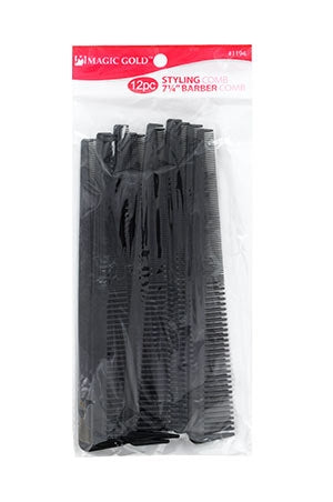 Magic Styling Barber Comb 7 1/4" #1194 -dz