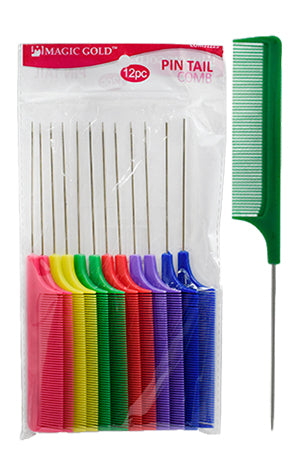 Magic Gold Pin Tail Comb TRUE COLOR #COM91225