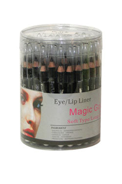 Dark Sea Green Magic Gold Mini Eye/Lipliner [6dz/Jar] #Black#45