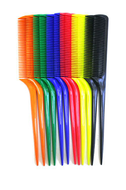 Magic Gold Flexible Bone Tail Comb #2075 Asst-dz